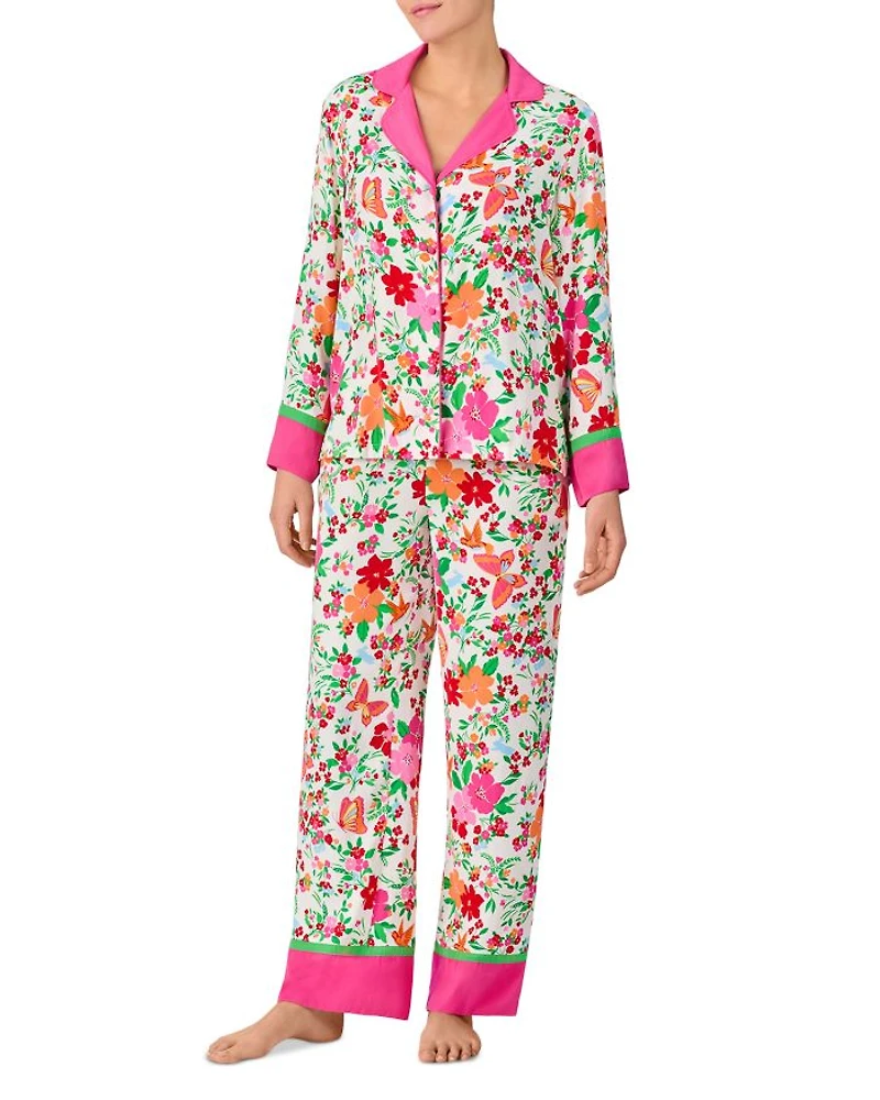 Floral Print Pajama Set