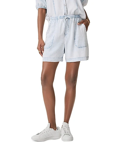 Splendid Angie Indigo Drawstring Shorts