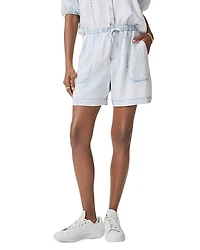 Splendid Angie Indigo Drawstring Shorts