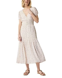 Splendid Ellery Floral Midi Dress