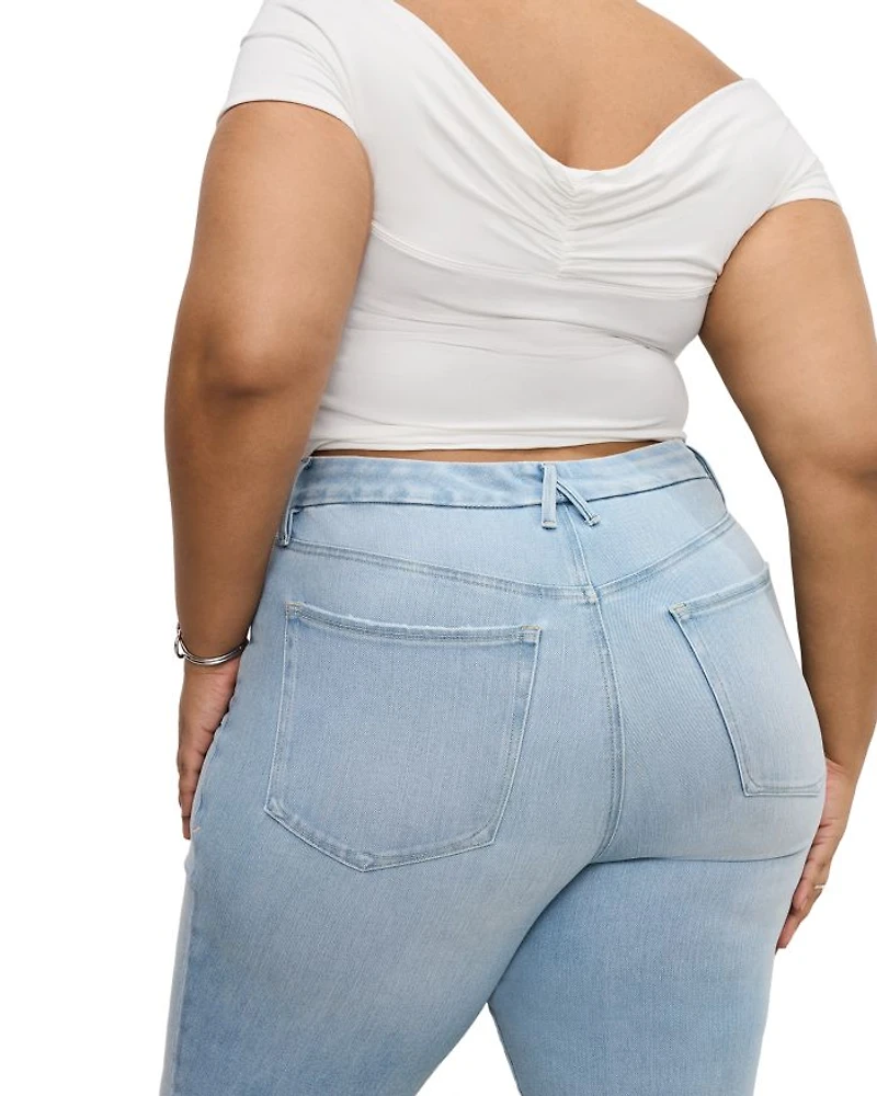 Soft Tech Good Legs Flare Jeans Indigo841