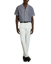 Geo Jacquard Camp Shirt