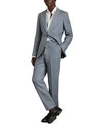 Linen Slim Mixer Trousers