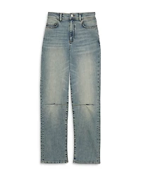 Mahni High Rise Barrel Leg Jeans Light Blue