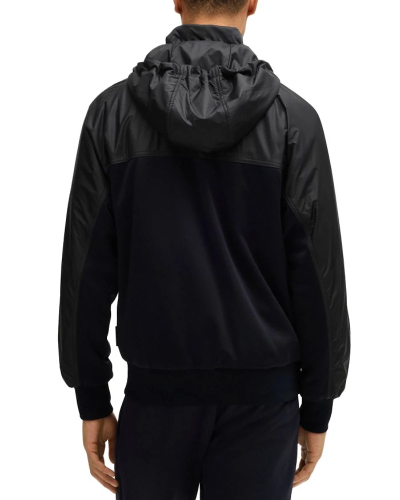Steele Hooded Zip Front Jacket