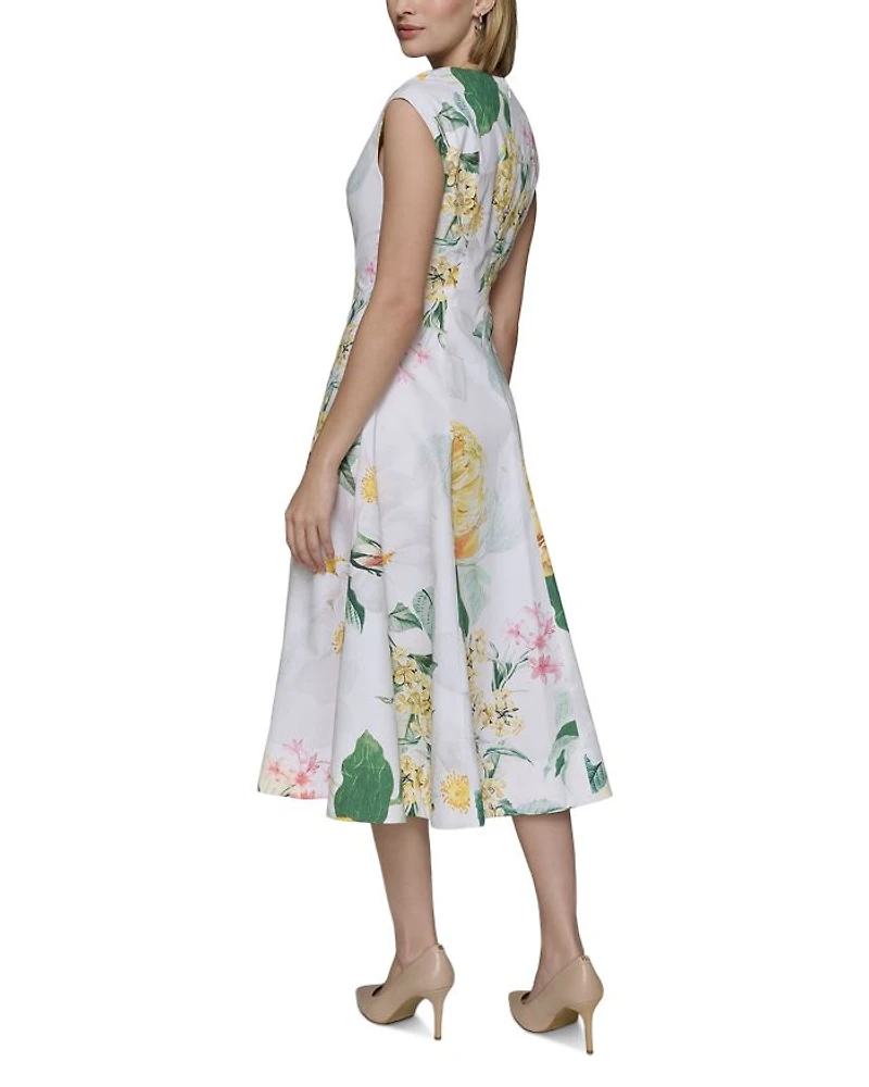 Allover Floral Dress