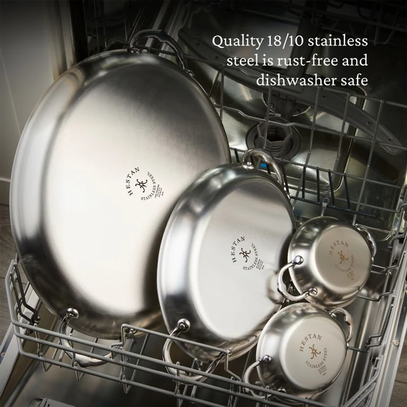 Provisions Medium Clad Stainless Steel Oval Au Gratin