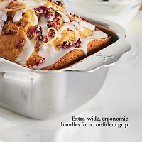 OvenBond® 9" x 5" Tri-ply Clad Stainless Steel 1lbs. Loaf Pan