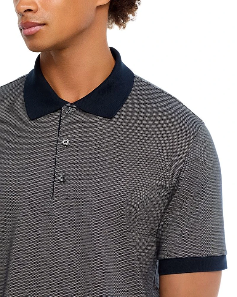 Geo Polo Mod Jacquard