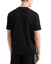 Embossed Eagle Logo Cotton Tee