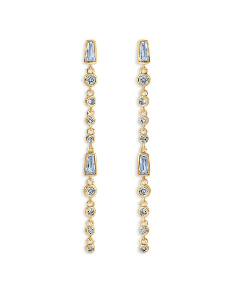 Crystal Linear Earrings