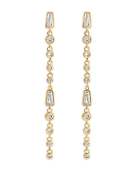 Ettika Crystal Linear Earrings