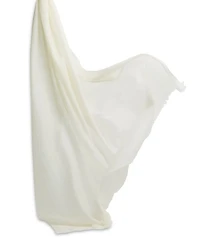 Heidi Plain Wool & Cashmere Lightweight Scarf