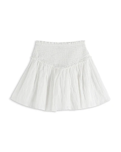 Scotch & Soda Girls' Textured Cotton Smocked Skirt - Little Kid, Big Kid