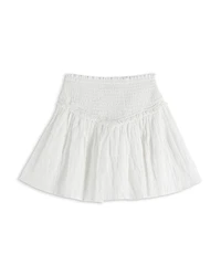 Scotch & Soda Girls' Textured Cotton Smocked Skirt - Little Kid, Big Kid