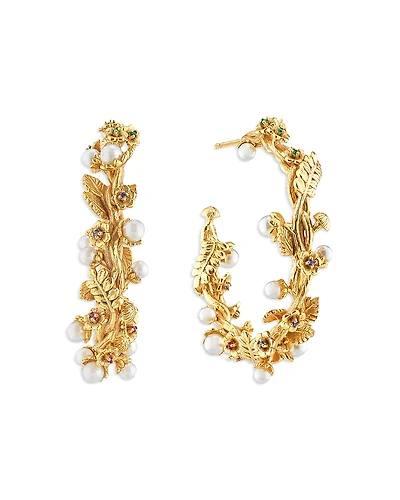 Capucine De Wulf Meadow Grande Hoop Earrings