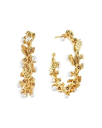 Capucine De Wulf Meadow Grande Hoop Earrings
