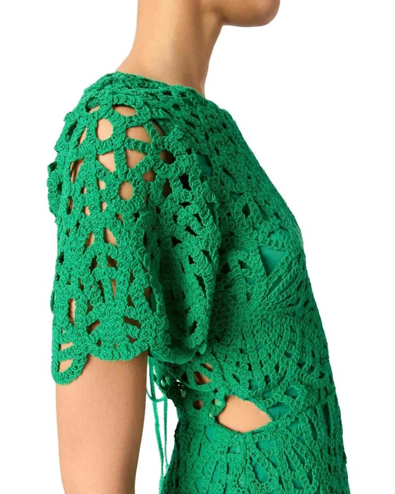 Short Crochet Dress