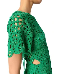 Short Crochet Dress