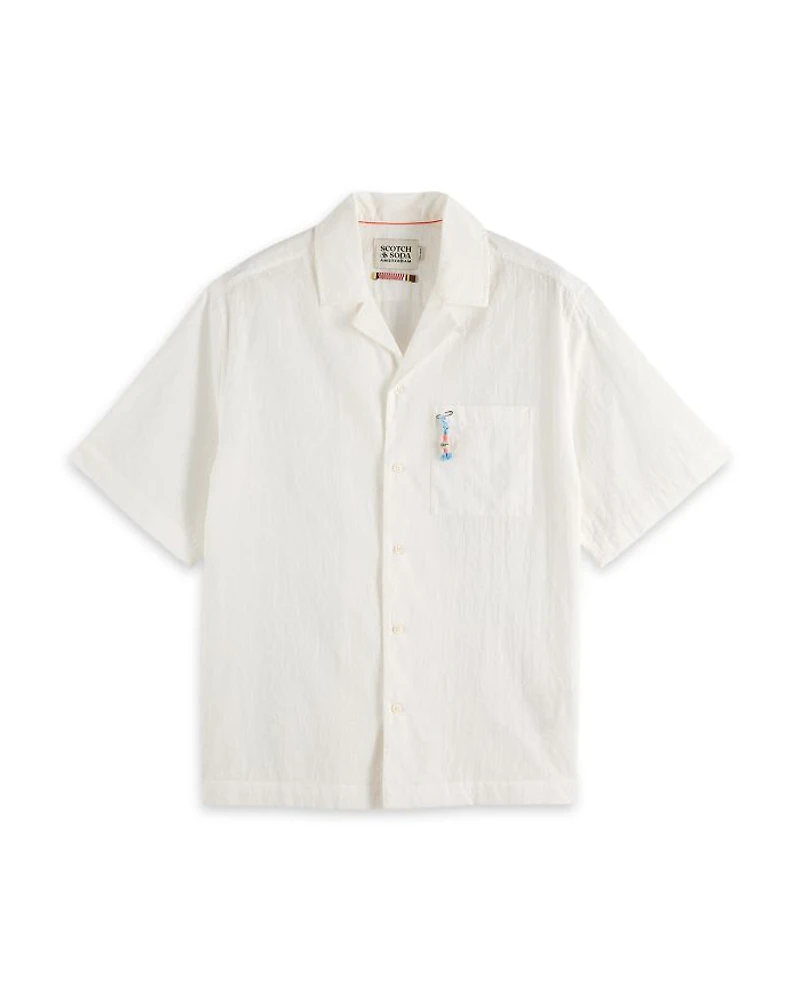 Embroidered Relaxed Fit Shirt
