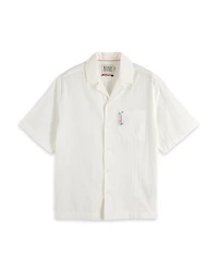 Scotch & Soda Embroidered Relaxed Fit Shirt