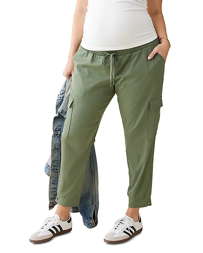 Ingrid & Isabel Soft Maternity Cargo Pants