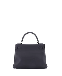 Kelly 28 Handbag Togo with Palladium Hardware