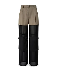 River Mixed Media Pants