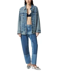 Rose Straight Leg Jeans Mid Wash