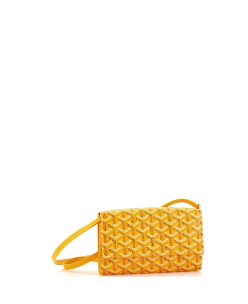 Varenne Continental Wallet with Strap Coated Canvas