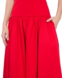 Oriana Strapless Drop Waist Dress