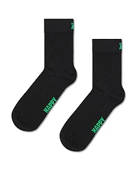 Happy Socks Solid 1/2 Crew Socks