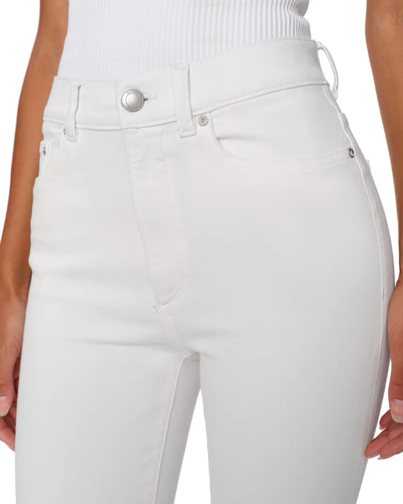 Bridget Bootcut High Rise Instasculpt™ Crop Jeans White