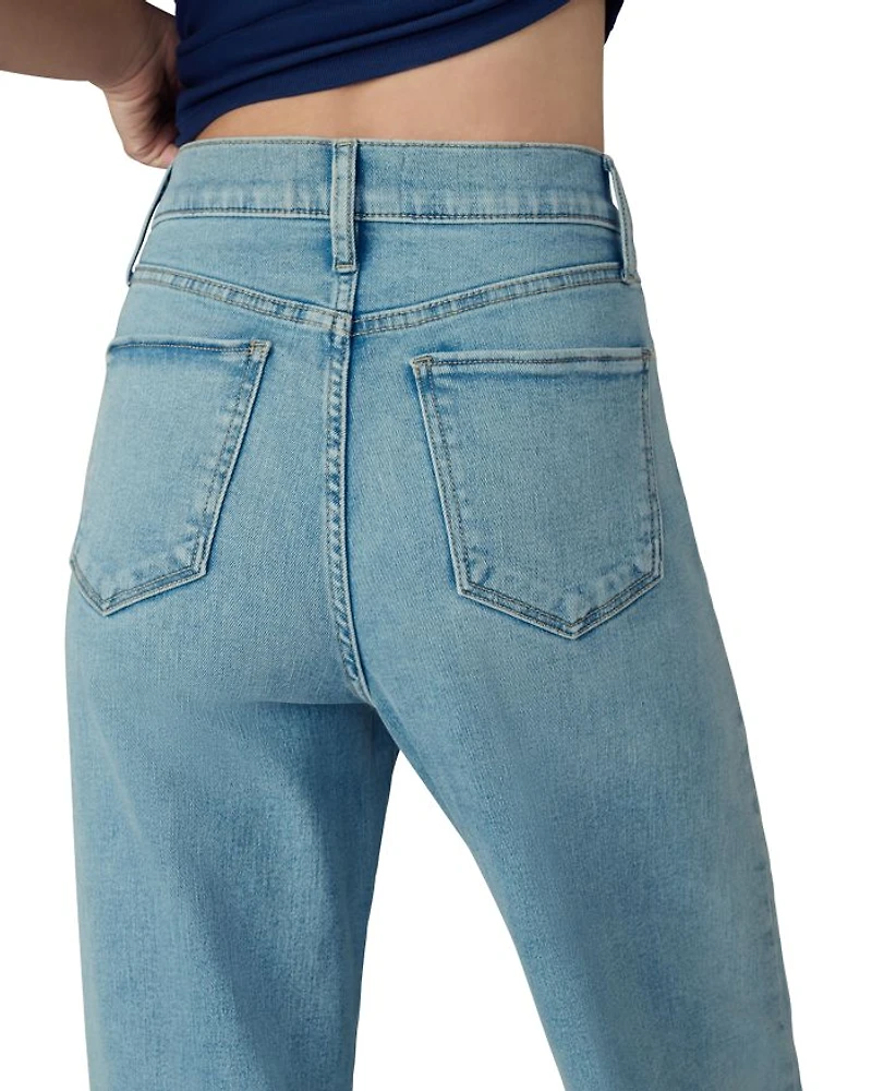 Petite The Mia High Rise Wide Leg Jeans Riveting