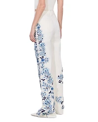 Weezy Floral Embroidered Pants