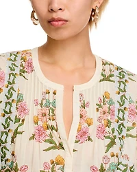 Floral Popover Top - Exclusive