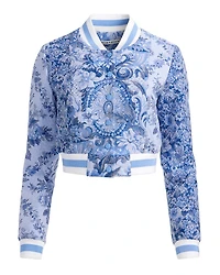 Barton Cropped Varsity Jacket