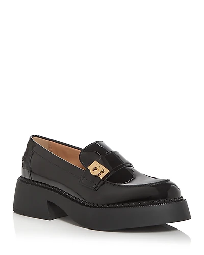 Ferragamo Women's Caminia Gancini Chunky Loafers