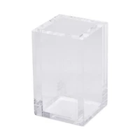 Lucite Toothbrush Cup - Clear