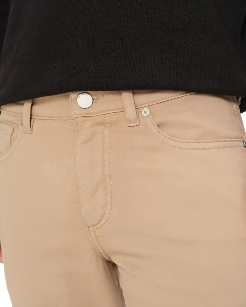 Russell Slim Straight Fit Ultimate Knit Jeans Sand Stone
