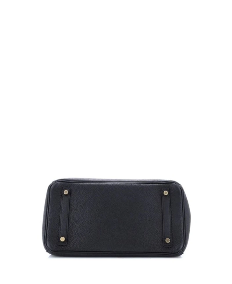 Birkin Handbag Black Togo with Gold Hardware