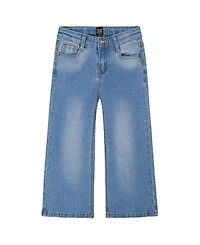 Deux par Girls' Wide Leg Jeans - Little Kid