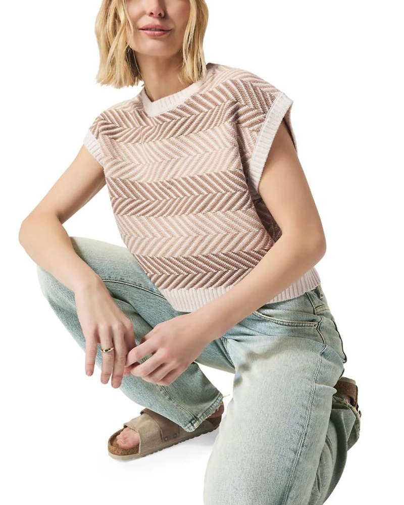 Mary Kate Cap Sleeve Sweater