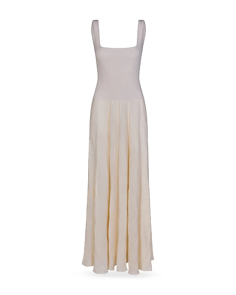 Johanna Ortiz Ecru Mari Maxi Dress