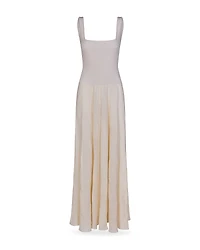 Johanna Ortiz Ecru Mari Maxi Dress