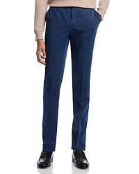 Pt Torino Garment-Dyed Silkochino Slim Fit Pants