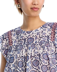 Selene Cap Sleeve Top
