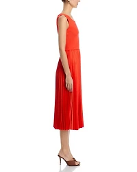 Mave Mixed Media Dress