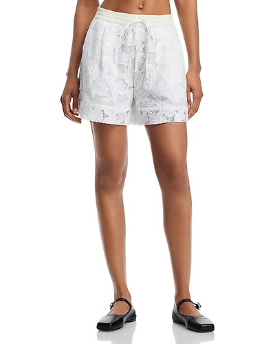 Essentiel Antwerp Floral Lace Shorts