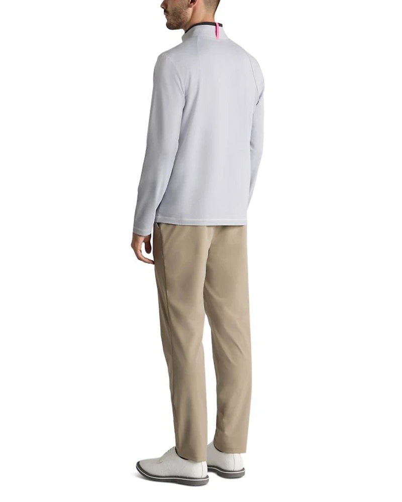 Brushed Back Tech Quarter Zip Pullover
